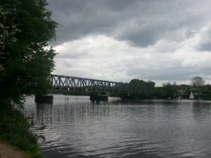 Ehemalige Eisenbahnbrücke Kupferdreh über den Baldeneysee