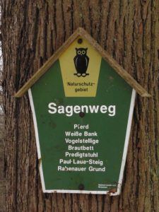 Der Sagenweg in Rabenau