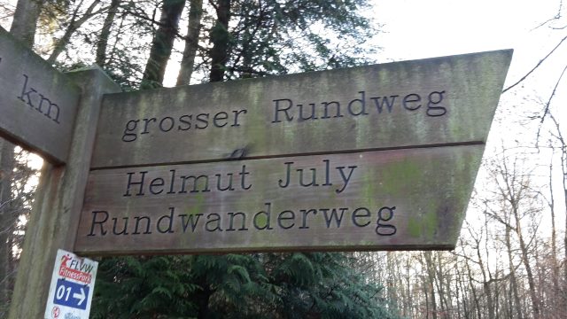 Der Helmut July Rundwanderweg in Bergkamen