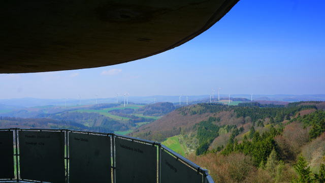 Blick vom Gänsehalsturm