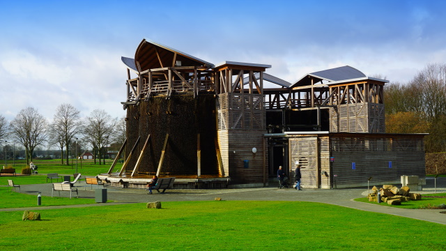 Das Gradierwerk im Solepark St. Jakob