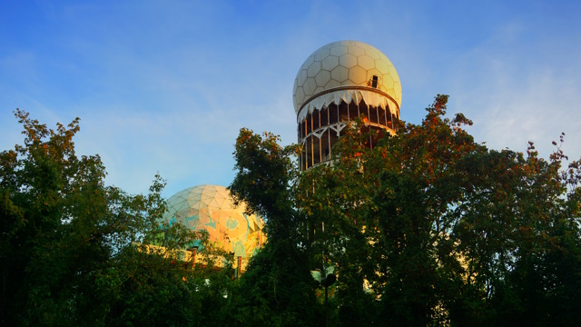 Die ehemalige Abhöranlage auf dem Teufelsberg