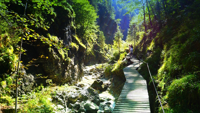 Unterwegs in der Griessbachklamm