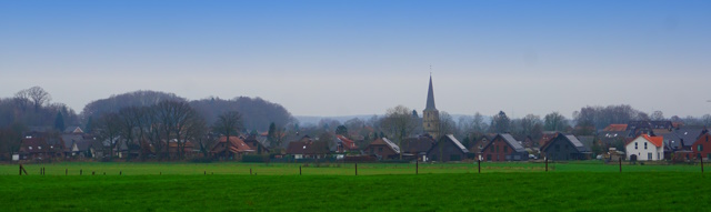 Blick auf von den Brüner Höhen auf Brünen