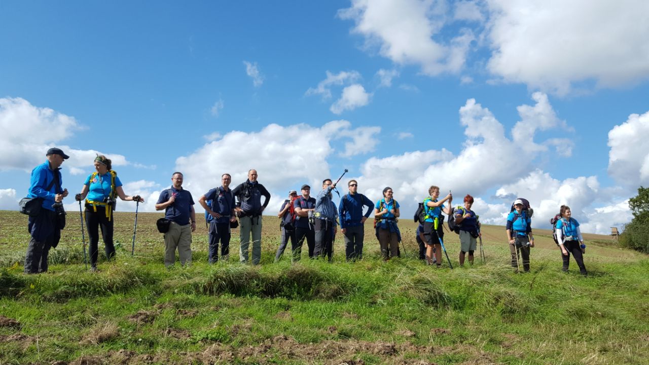 Bloggerwanderer auf der Teufelstour beim Bloggerwandern