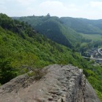 Blick zur Burg Nideggen