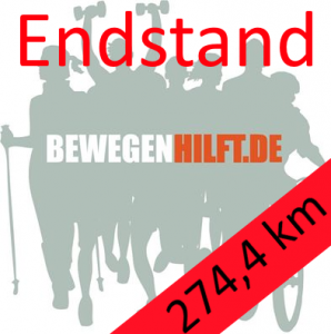Mehr über den Artikel erfahren Bewegen Hilft 2014 – Mein persönlicher Endstand